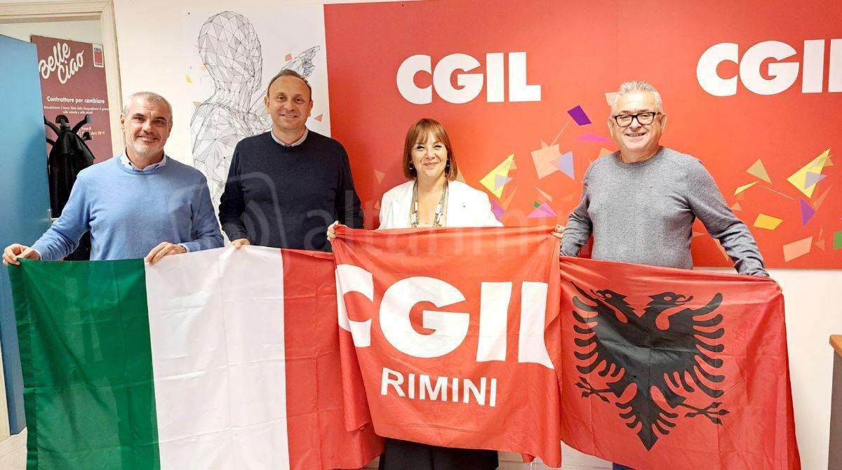 Un nuovo sportello per la comunità albanese alla Cgil Rimini -