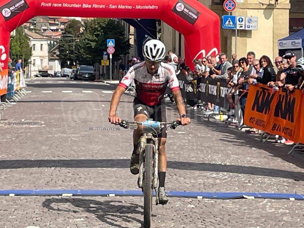 Sbrocca taglia il traguardo