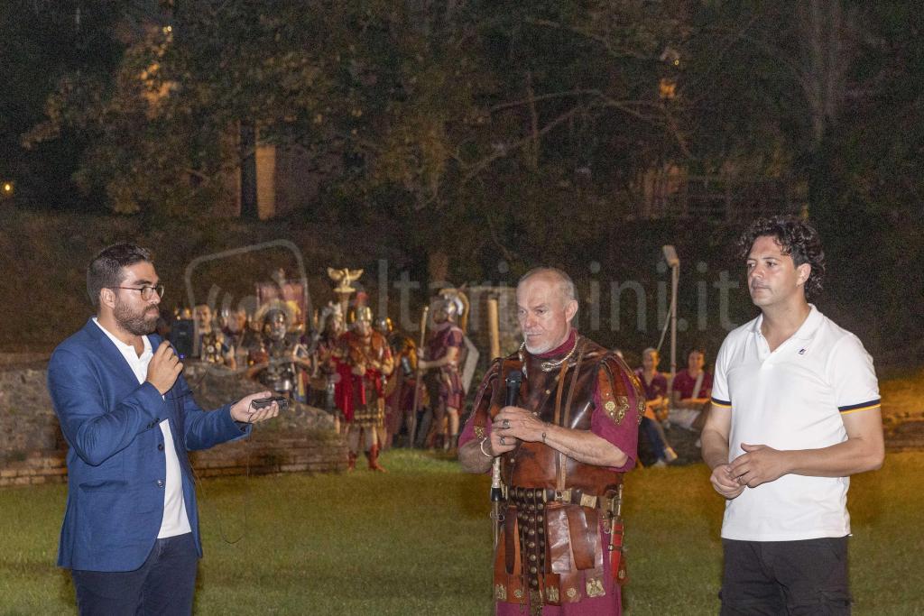 RIEVOCAZIONE STORICA DELLA Legio XIII Gemina di Rimini ALL’ ANFITEATRO_ 31 agosto 2024 (Ph © Giorgio Salvatori)