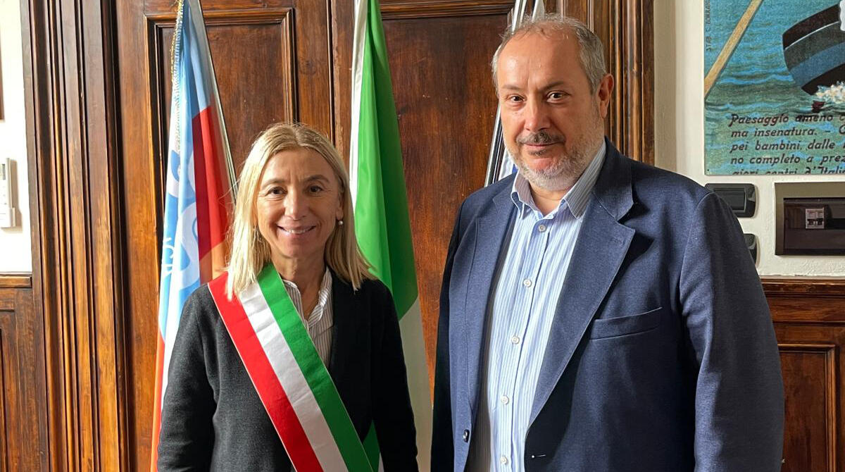 Neo comandante dei Vigili del Fuoco in visita a Cattolica -