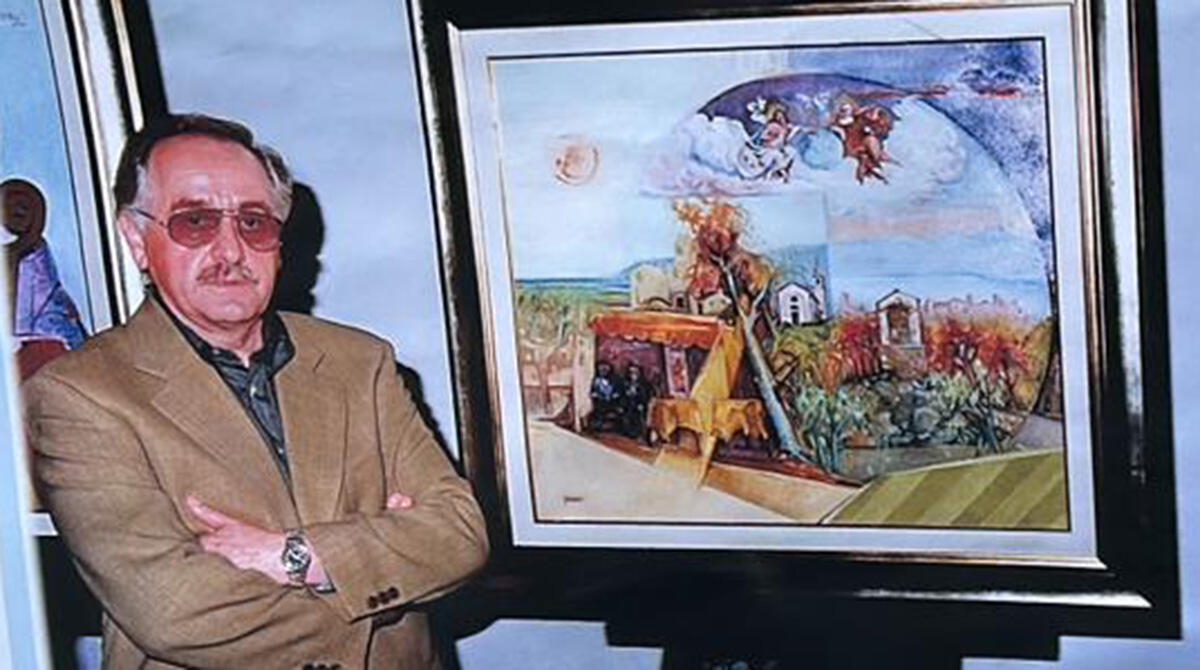 Una vita per l'arte: è morto Ivano Belloni, per tutti il pittore di Perticara - Ivano Belloni