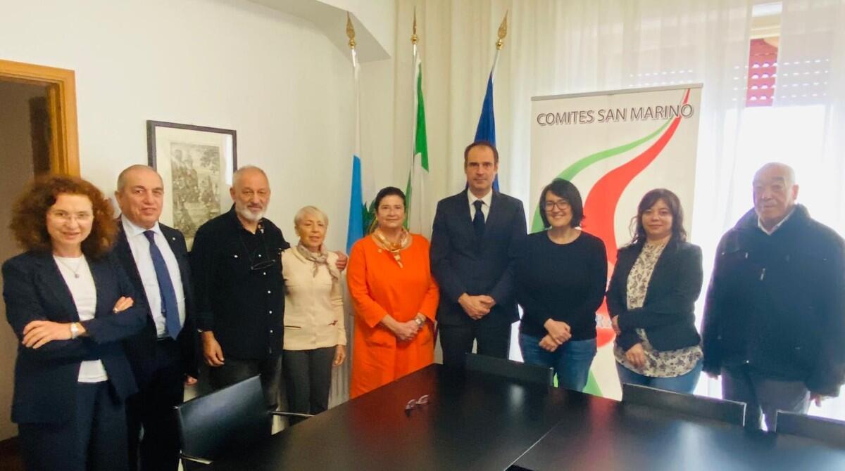 Accordi bilaterali con San Marino: Il Comites incontra Emma Petitti - L'incontro tra Comites e Emma Petitti