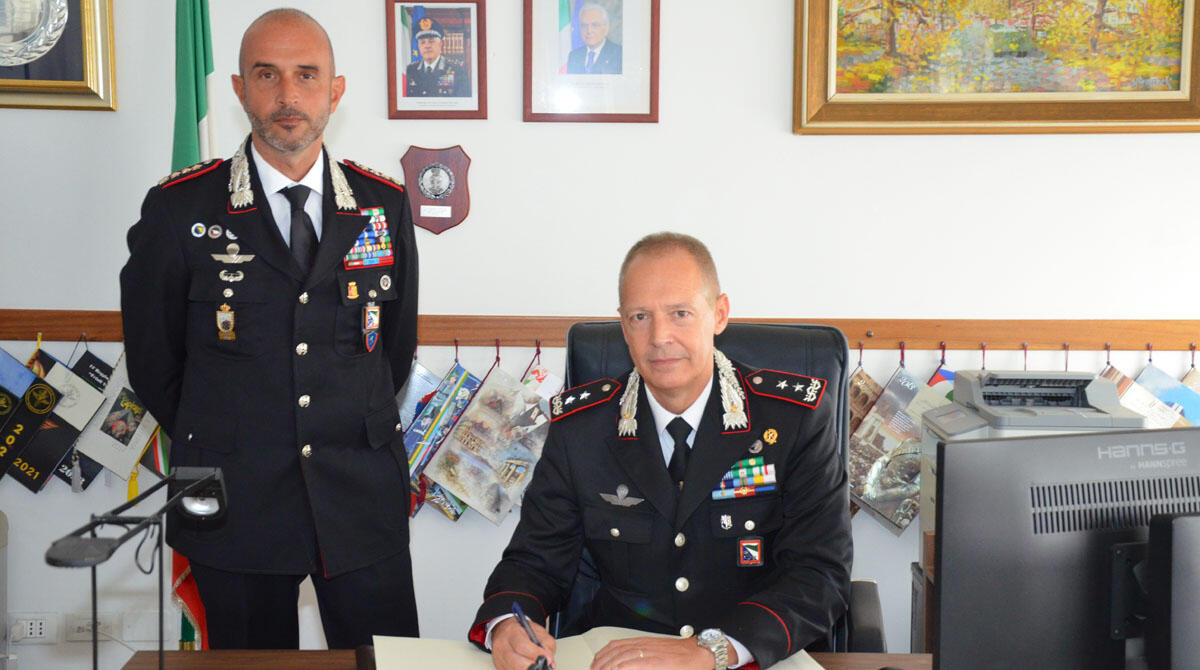 Visita del Generale Zuccher al Comando Provinciale dei Carabinieri - 