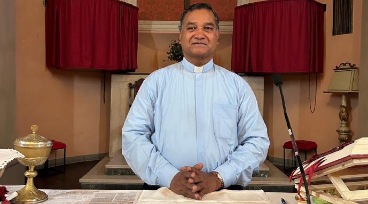 San Martino di Perticara celebra il 40° anniversario di sacerdozio di Don Emmanuel Murmu - Don Emmanuel Murmu