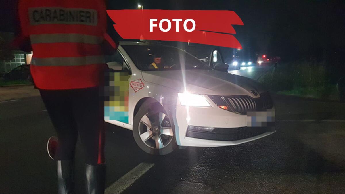 Incidente tra un taxi e una bicicletta sulla Marecchiese: trentenne ricoverato in ospedale - Il luogo dell'incidente