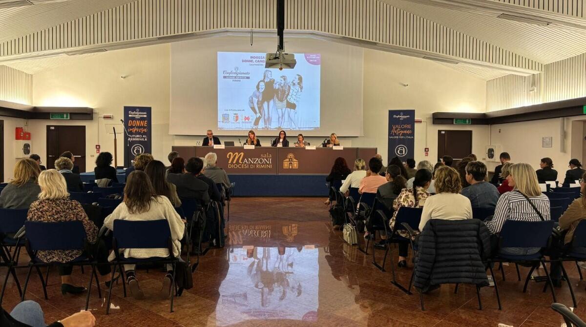 Successo per l’iniziativa di Confartigianato Donne Impresa al convegno ‘Indossa il coraggio" - Il convegno
