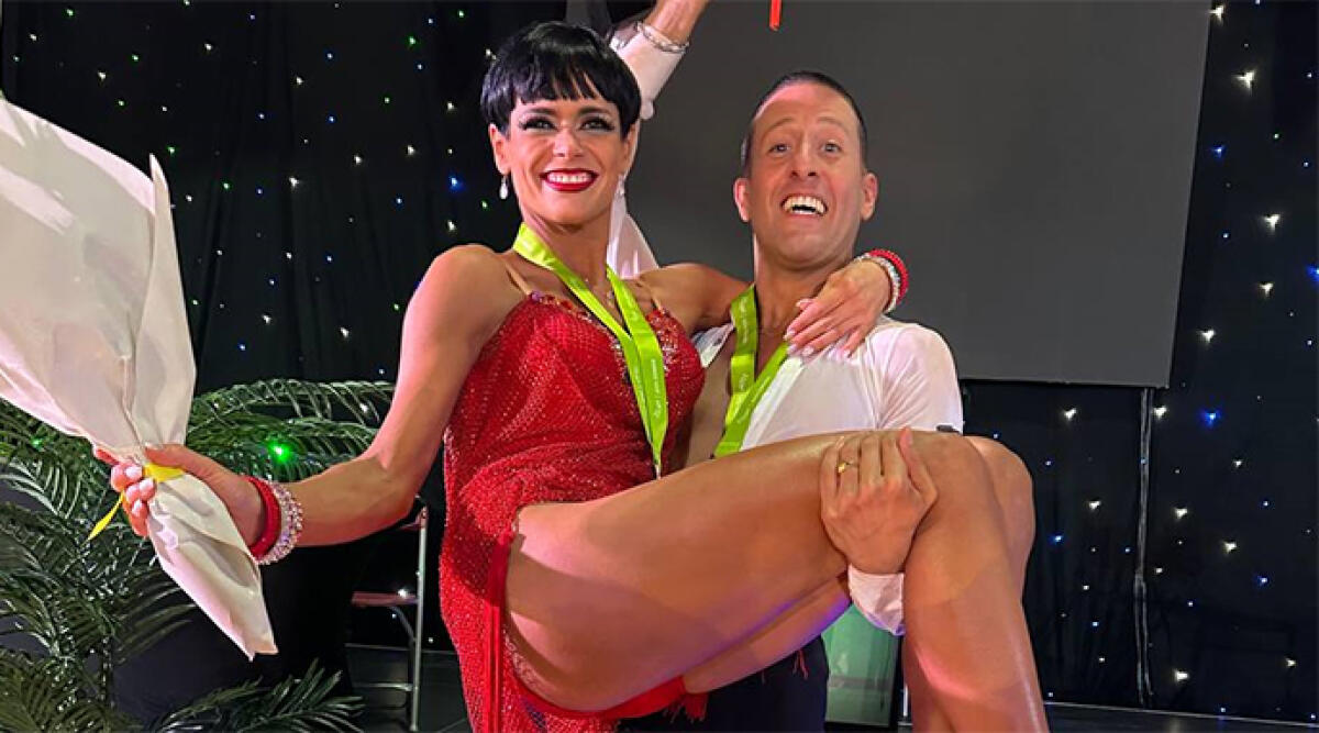 Successo mondiale per i maestri di ballo riminesi a Toronto - Giovanni Cavallo e Maldivia Polini