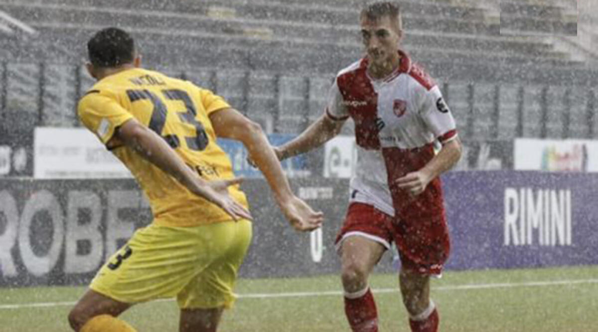 Calcio C, per il Rimini solo un punto al Neri contro la quadrata matricola Pianese (0-0) - Il Rimini nlocca la Pianese 0-0