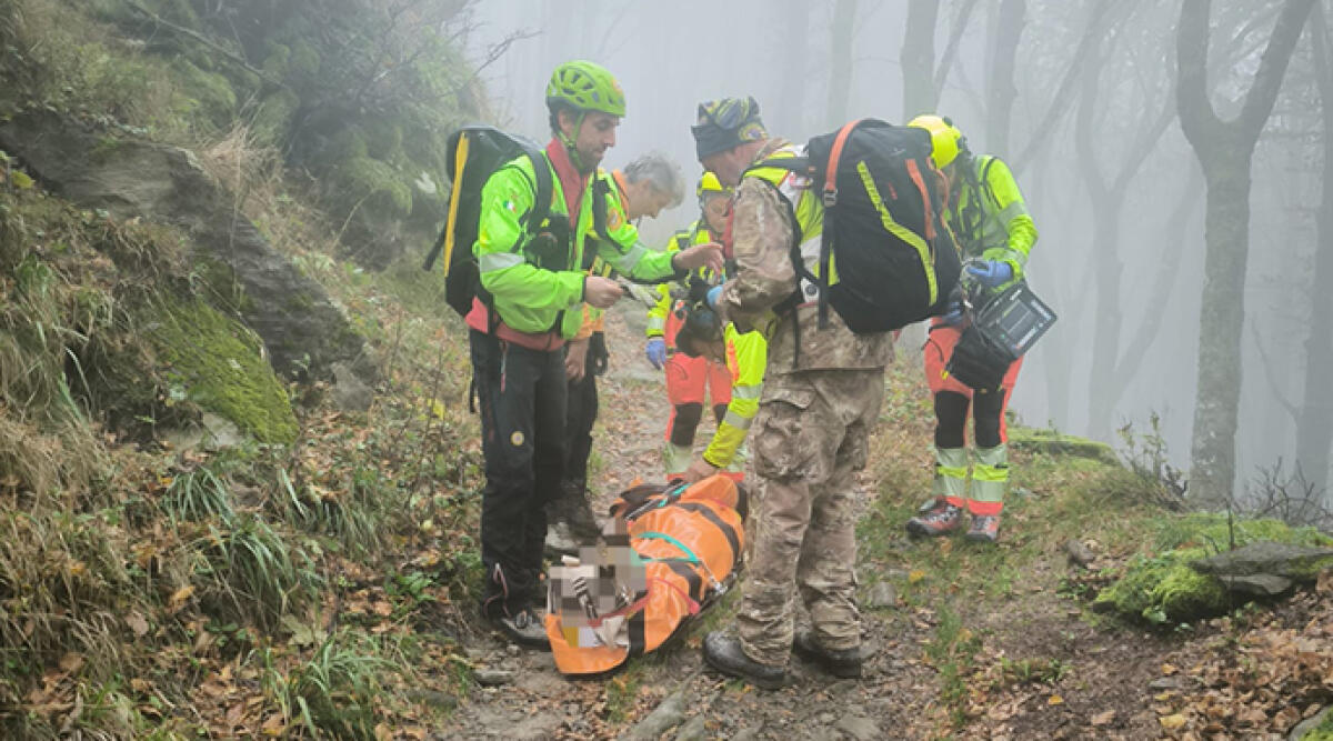 Escursionista colta da malore sul crinale: doppio intervento del Soccorso Alpino in appennino -