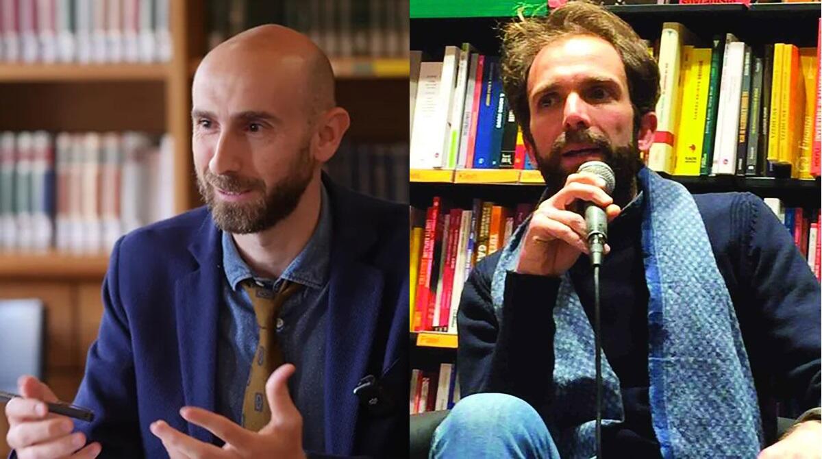 Rimini, gli studiosi Loffredo e Puccio protagonisti del doppio appuntamento sul mito greco romano - Da sinistra Fabrizio Loffredo e Francesco Puccio