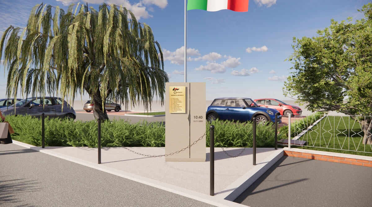 Un monumento a San Clemente per ricordare i Caduti di Nassirya - Monumento ai Caduti di Nassirya - San Clemente