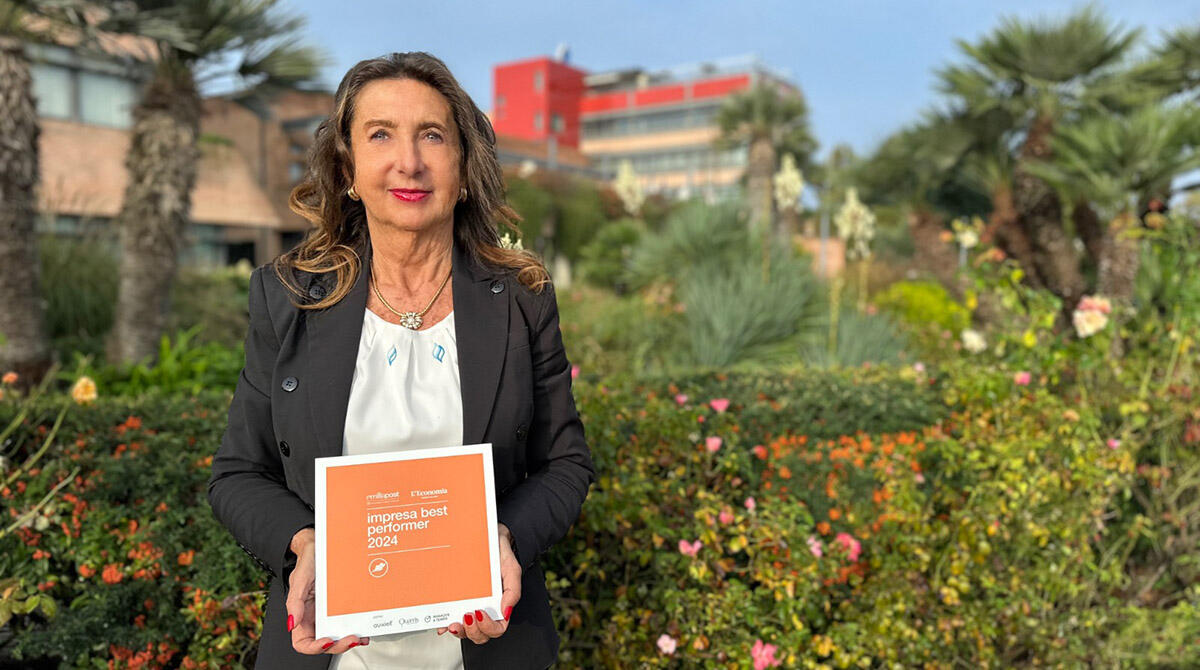 Il Gruppo Sgr di Rimini premiato come 'Impresa Best Performer della Romagna' - Micaela Dionigi - Presidente Gruppo Sgr