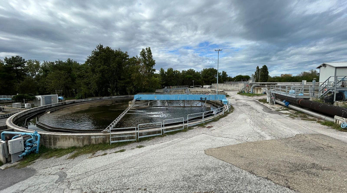 Riduzione cattivi odori dal depuratore di Riccione, ecco il progetto - Il depuratore di Riccione