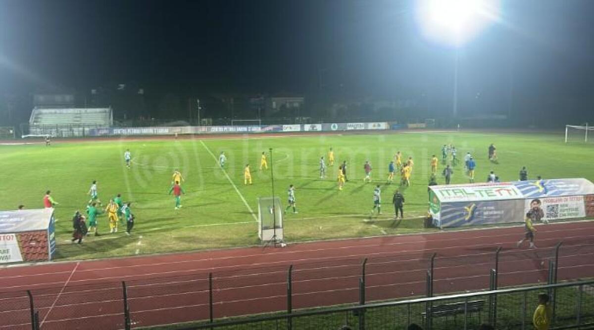 Calcio Promozione, tris del Santarcangelo al Fratta Terme (3-0). E' a -1 dalla leader Misano -
