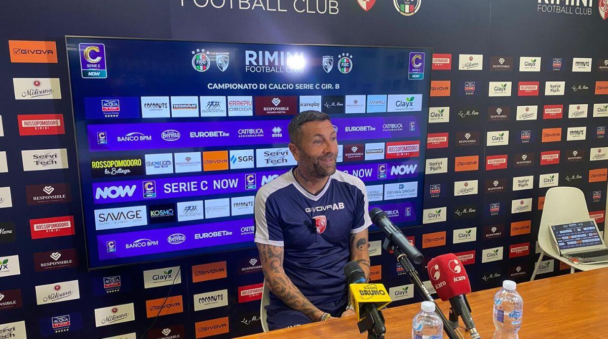 Rimini, sfida all'ex mister Troise per sfatare il tabù Arezzo. Cinque assenti, Cioffi ancora out -