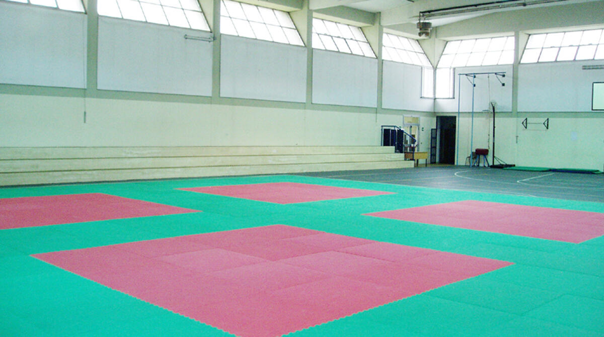 Allagamenti dopo l'alluvione, a breve l'intervento alla palestra di viale Bergamo - L'interno della palestra