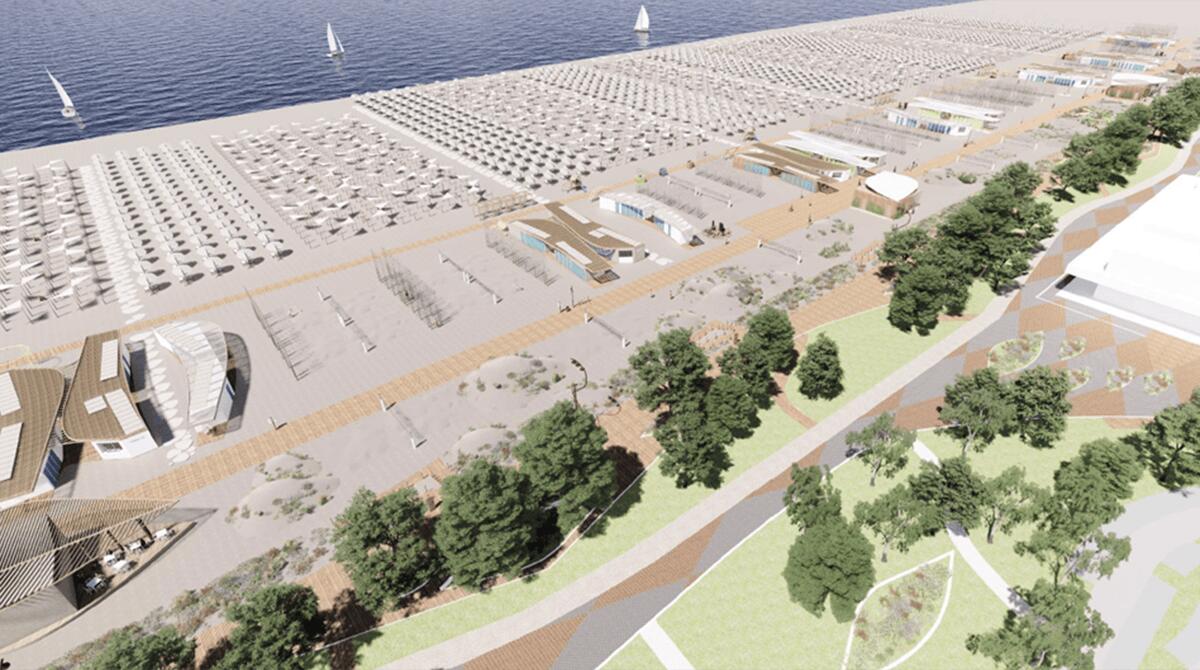 Adottato il Piano dell’Arenile: riqualificazione dell'ex colonia Enel e nuovi progetti per il waterfront - Piano dell'arenile