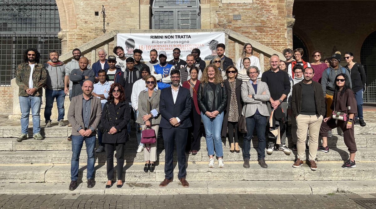 Rimini partecipa alla Giornata Europea contro la tratta degli esseri umani  - 