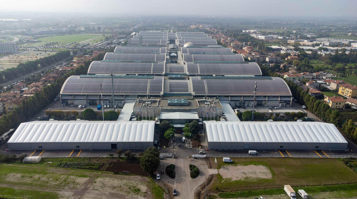 Rimini Fiera, pronti i due nuovi padiglioni temporanei: Ecomondo e Sigep si "allargano" -