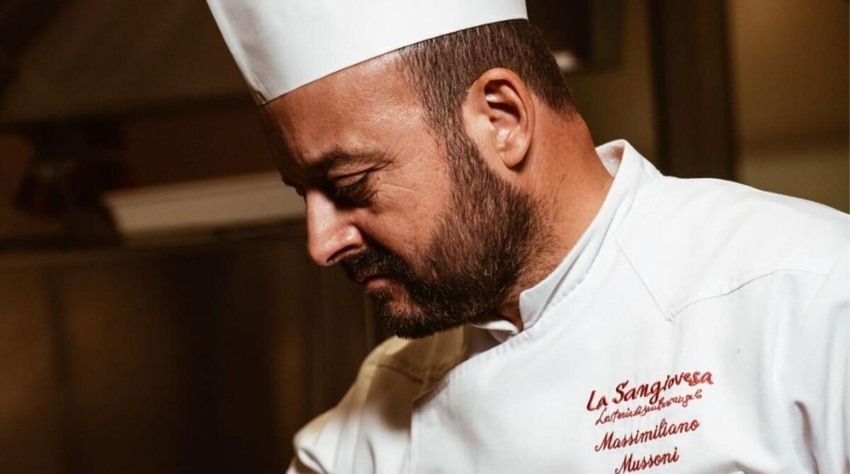 La Sangiovesa di Santarcangelo nella lista delle 50 migliori trattorie italiane - Massimiliano Mussoni, chef e responsabile della Sangiovesa