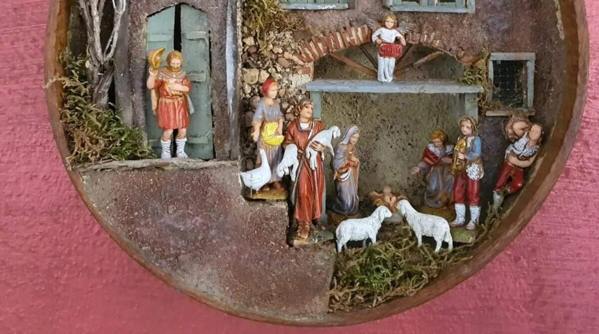 Sant'Agata Feltria ospita un corso di arte presepiale con il Maestro Gennaro Cerqua - Presepe di Gennaro Cerqua