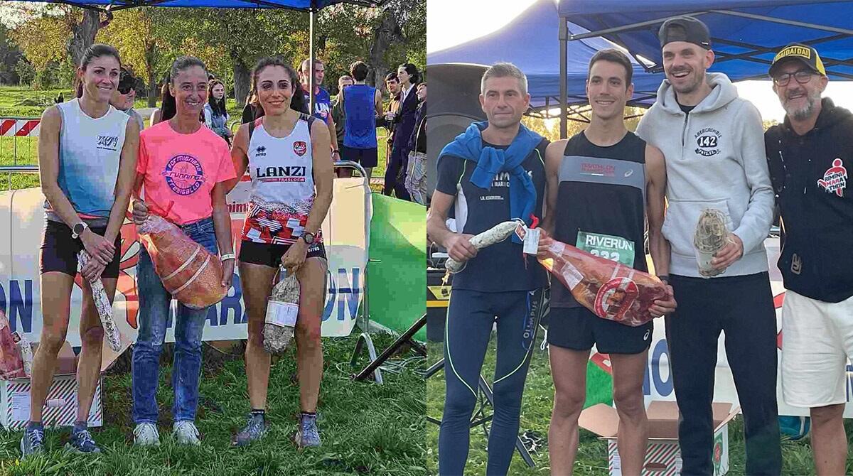 Sgr Riverun, 500 presenze e spettacolare arrivo al fotofinish: vincono Parmigiani e Leardini - I due podi