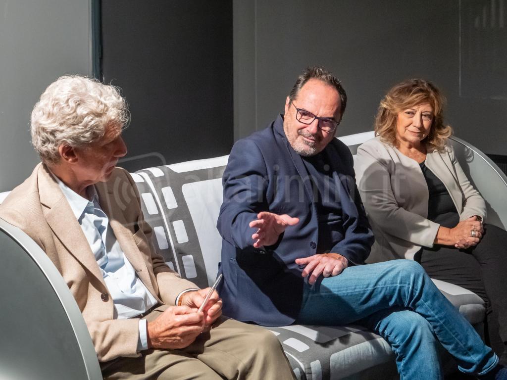 Rimini; 31/10/2024: Comune RN Uff Stampa, mostra su Marcello Mastroianni al museo del Fulgor©Riccardo Gallini /GRPhoto