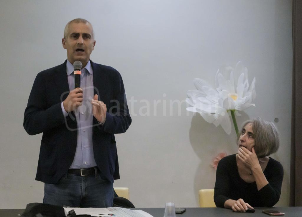 Rimini; 17/10/2024: Comune RN, Ufficio Stampa, PSBO Miramare, assemblea pubblica hotel Touring©Riccardo Gallini /GRPhoto
