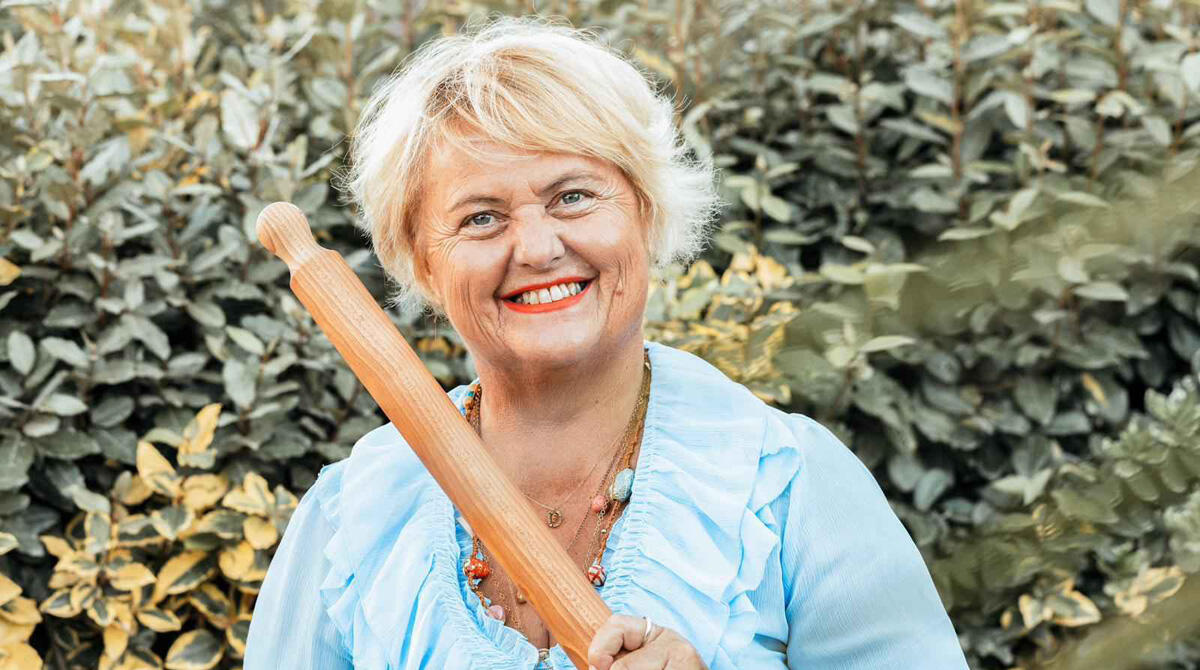 Dalla Clerici alla Fiera di San Martino: l'azdora Frida condivide i segreti della piadina - Frida Vasini PH ALESSIA BOCCHINI