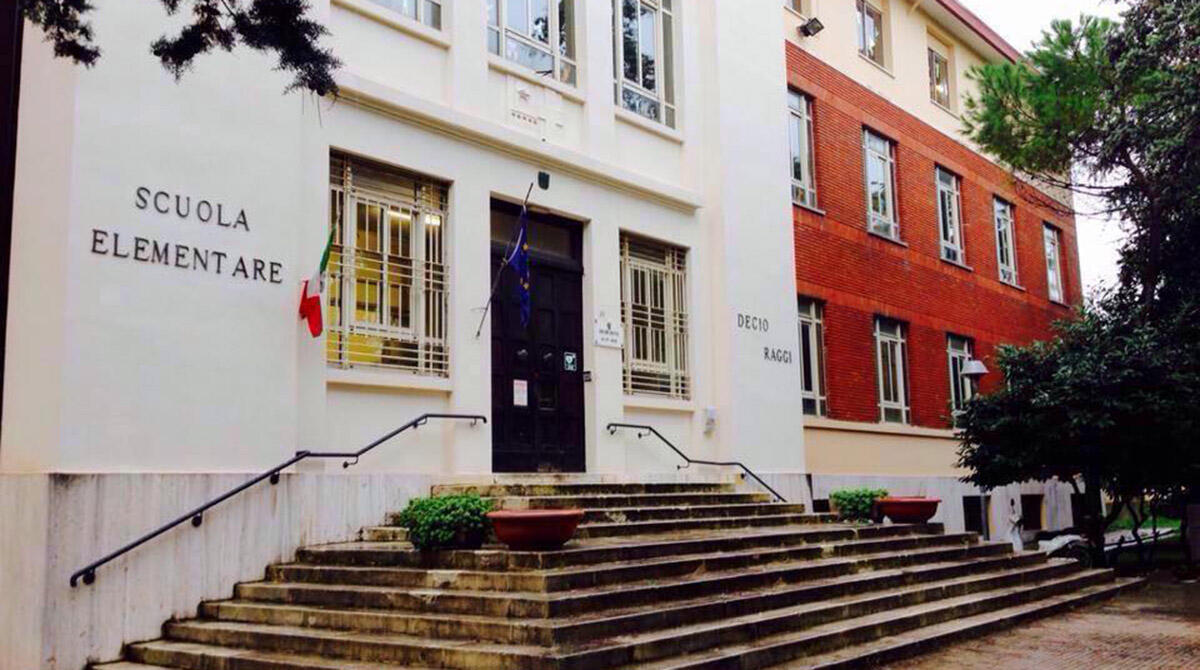 Rimini: riqualificazione degli spazi esterni alla scuola Decio Raggi - Scuola Decio Raggi, Rimini