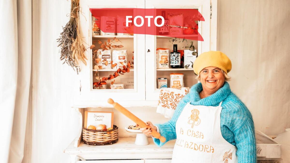 Frida Vasini, l'azdora condivide i suoi segreti alla Fiera di San Martino - Frida Vasini PH ALESSIA BOCCHINI