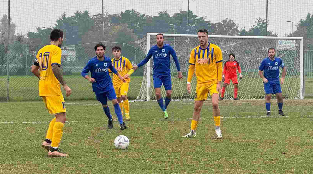 Young Santarcangelo, tris al Bellariva in rimonta: domenica la sfida al Misano capolista - Una fase della partita