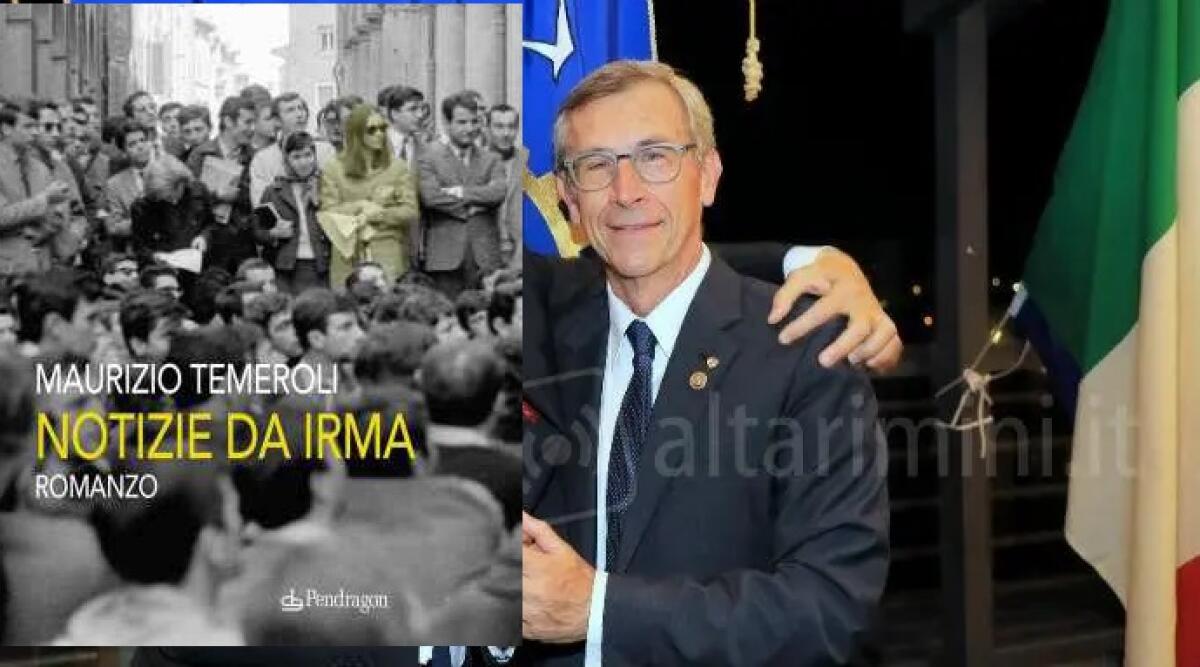 Maurizio Temeroli presenta il suo ultimo romanzo, "Notizie da Irma" - Maurizio Temeroli