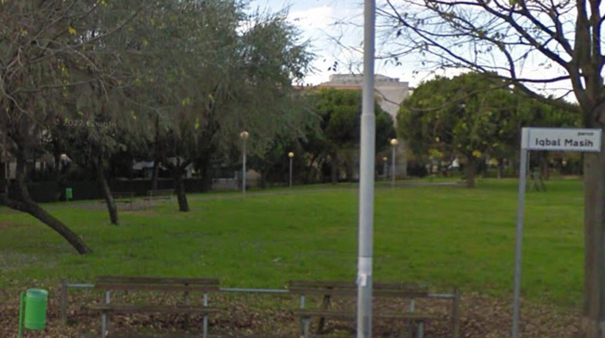 Iqbal Masih, un parco per la comunità: nuova vita per l'area verde in via Baroni a Viserba - PH GOOGLE MAPS