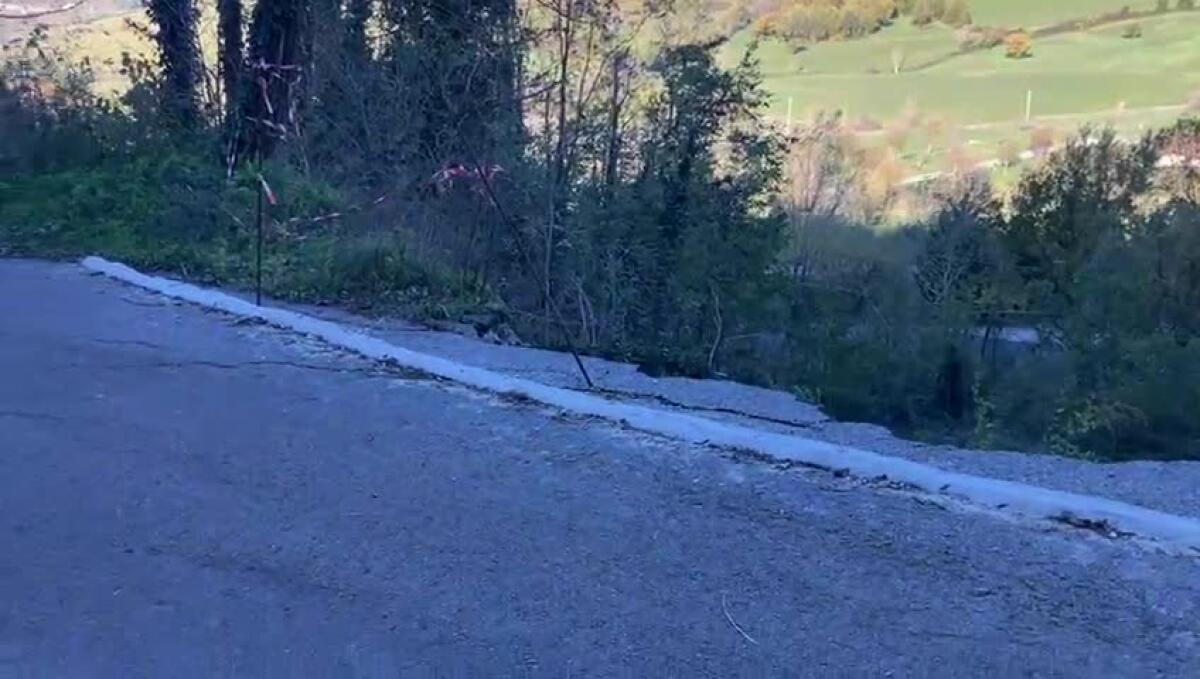 Frana Pian del Bosco, ristoratore attacca: segnaletica insufficiente e scarsa manutenzione - 