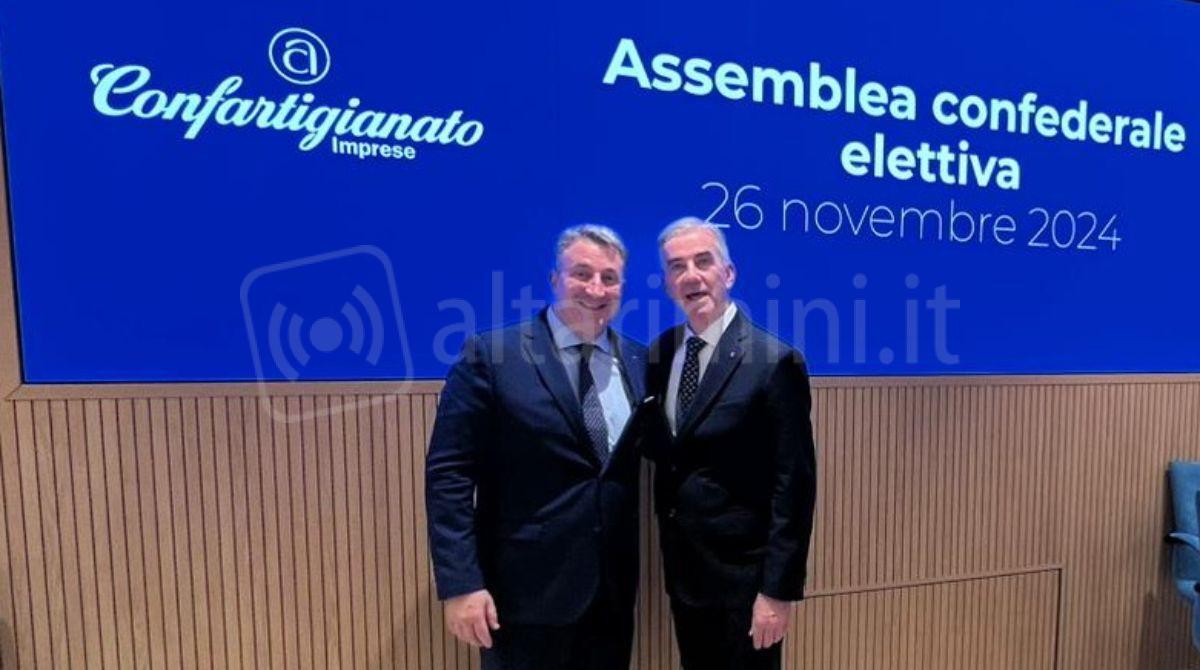 Il riminese Davide Cupioli nella giunta nazionale di Confartigianato Imprese - Davide Cupioli e Marco Granelli