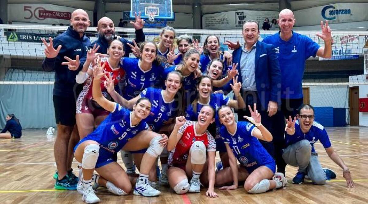 Volley B1 femminile, colpo Lasersoft a Castelfranco Veneto (3-0) -