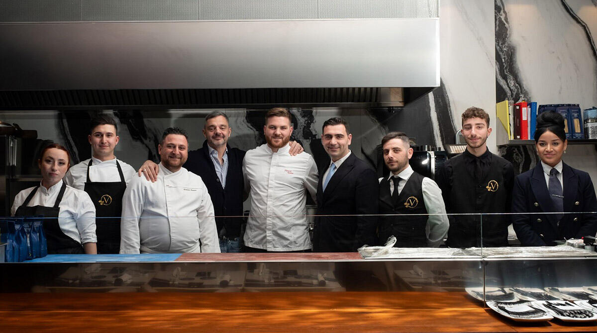 Sapori e creatività: la nona cena del viaggio 'fine dining' al Victor Lounge di Riccione - La precedente cena a quattro mani con Domenico Iavarone, Victor Lounge