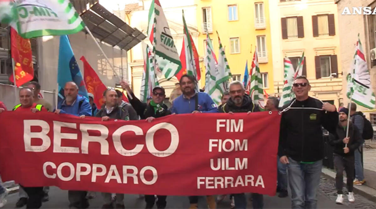 Offerti 57mila euro lordi agli operai Berco che si dimettono - Ansa