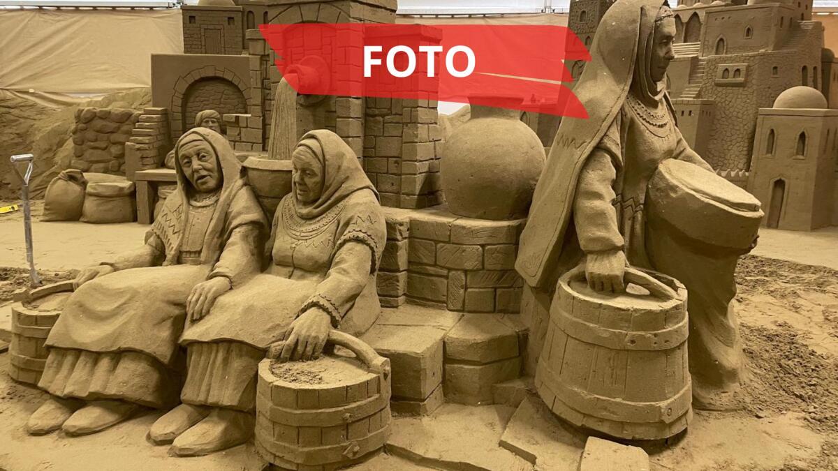 Il Presepe di Sabbia, le immagini in anteprima: la magia del Natale si accende a Rimini -