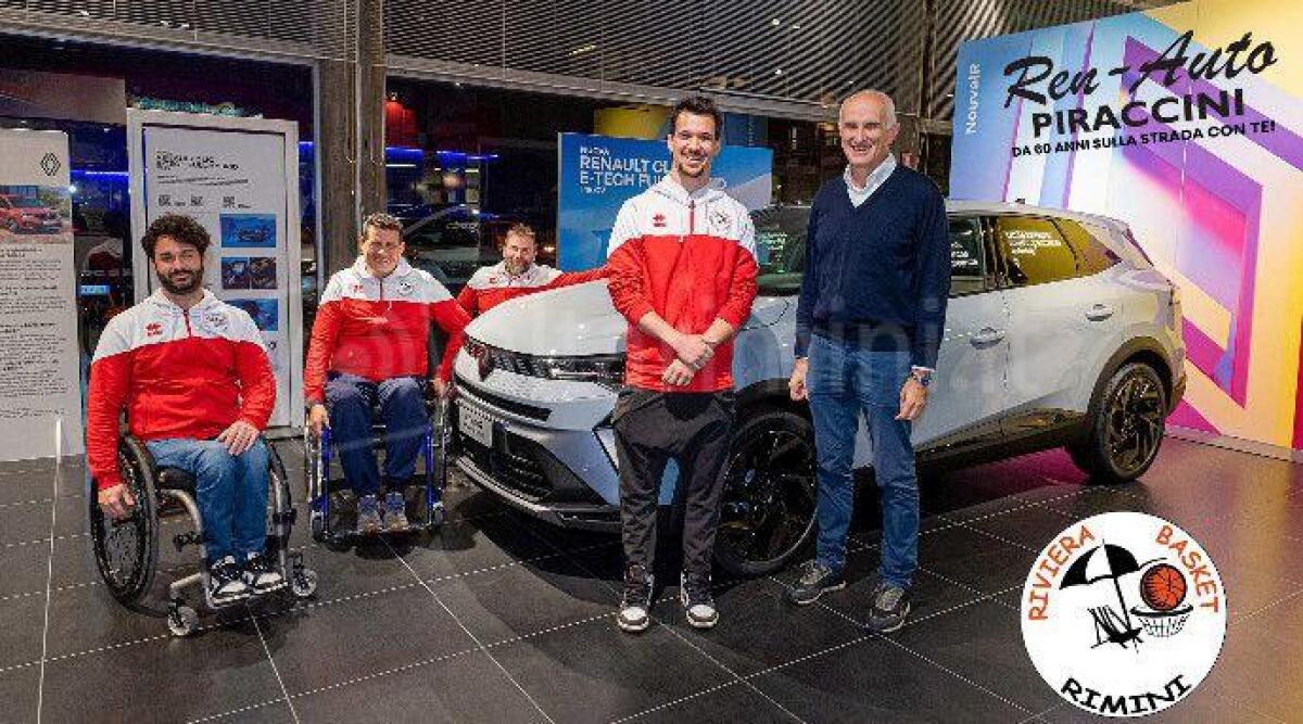 Basket in carrozzina B, Ren-Auto Piraccini partner di Riviera Rimini -