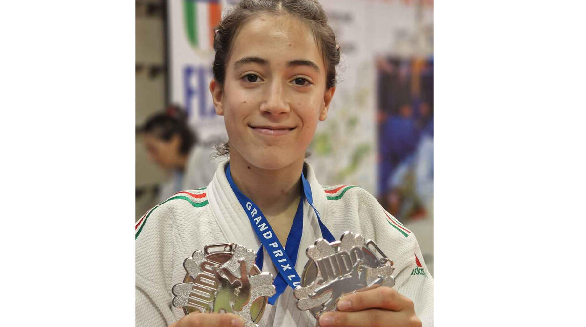 Due medaglie d'argento per Sofia Longo, giovane stella dello Judo riccionese - Sofia Longo