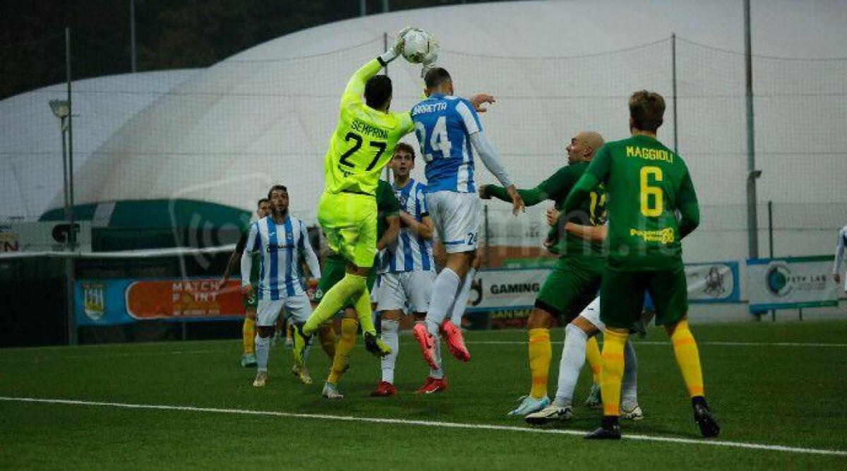 Calcio RSM, Osayande in gol dopo appena quattro secondi: con il Pennarossa finisce 2-2 - 
