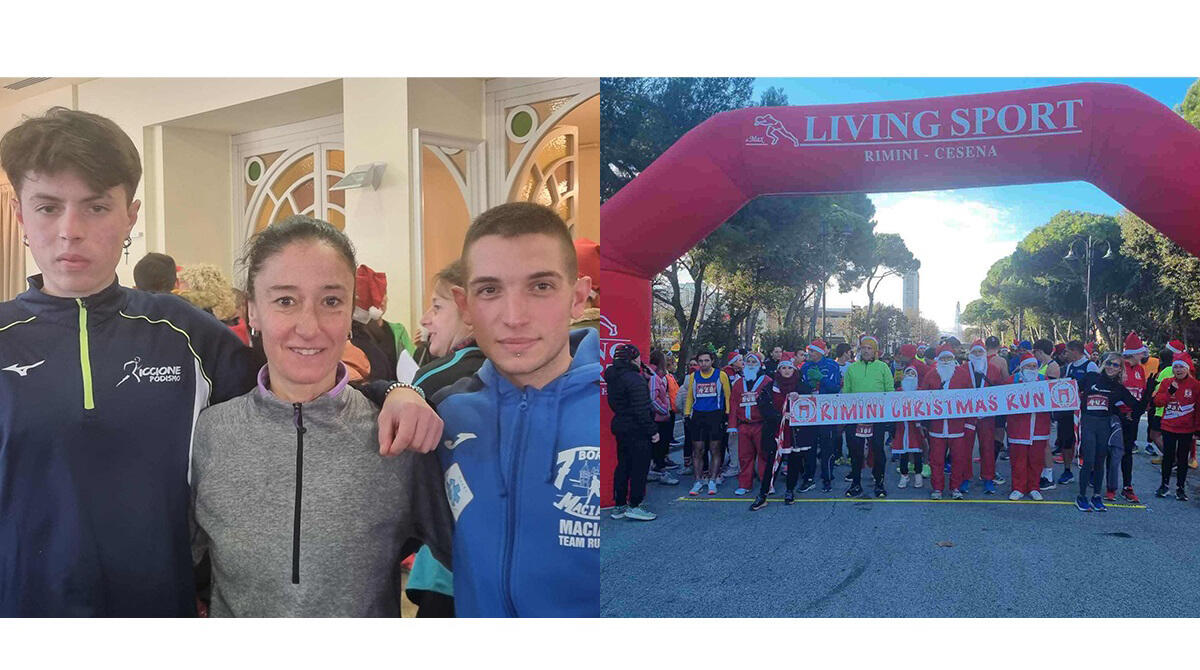 Rimini Christmas Run: un mare di Babbi Natale sul lungomare riminese -