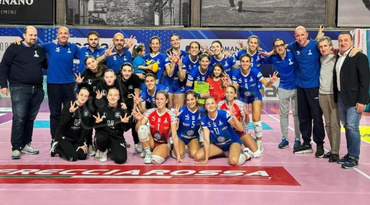 Volley B1 femminile, la Lasersoft Riccione ritrova il successo: Teramo ko (3-0) -