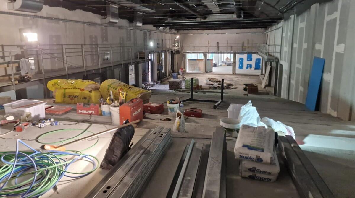 Riccione: approvato il progetto per la ristrutturazione dello Spazio Tondelli con un investimento di 450mila euro - Cantiere Spazio Tondelli Riccione