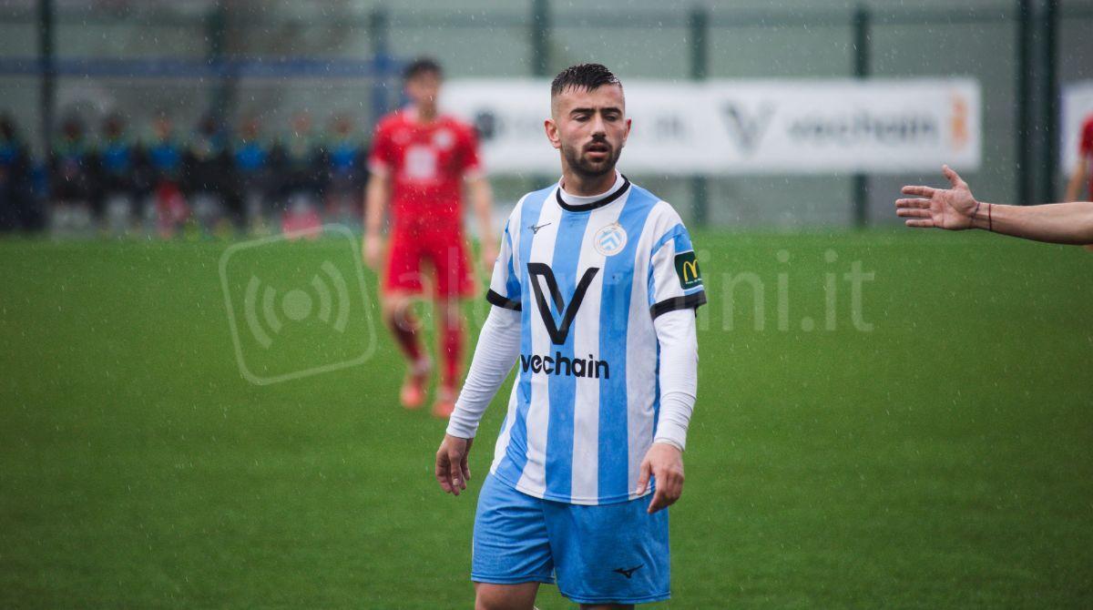 Calcio D, la Sammaurese pareggia in rimonta al Calbi contro lo United Riccione (1-1) - Andrea Sollaku - FOTO Pierpaolo Pippo - Victor San Marino