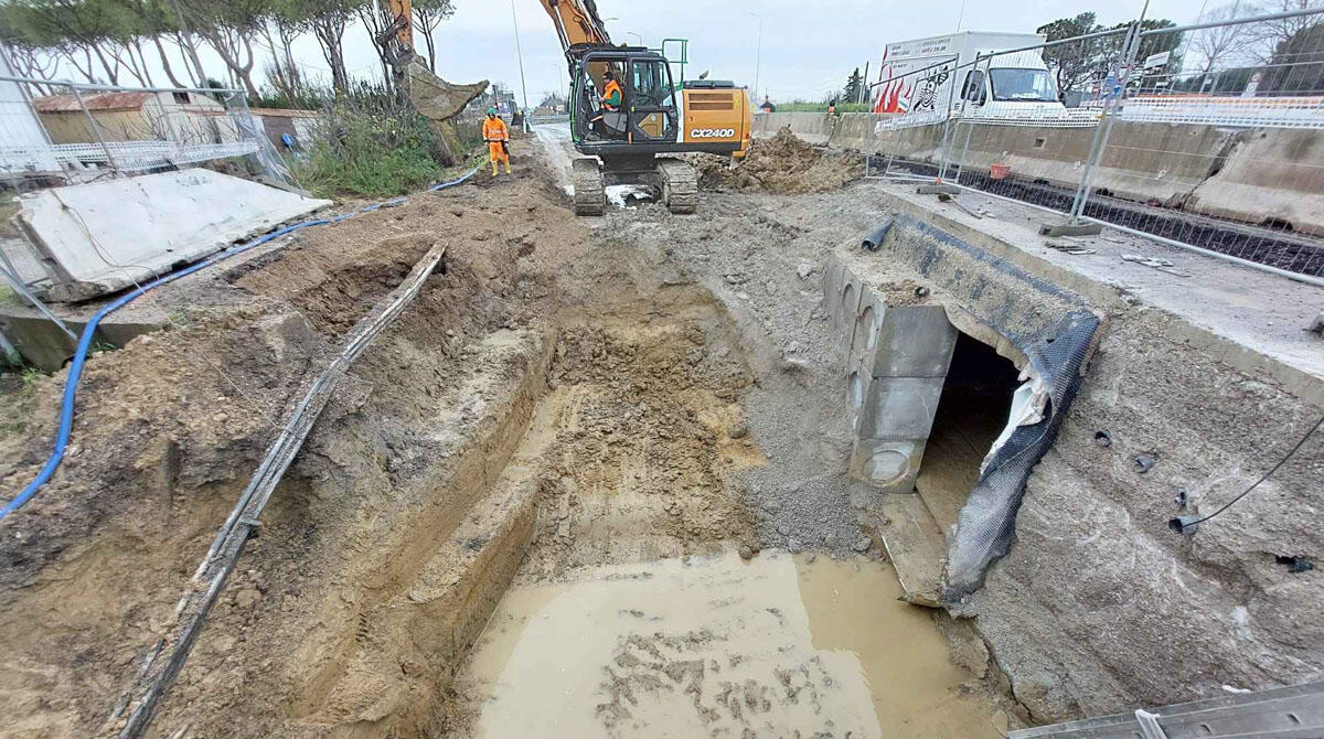 Miglior collegamento mare-monte: proseguono lavori al sottopasso di via Verenin Grazia - 