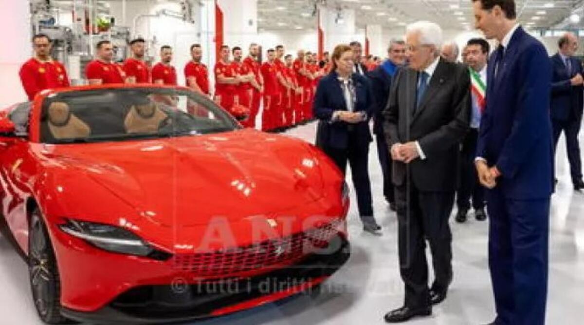 Ferrari lancia una nuova era elettrica con entusiasmo e innovazione - Ph Ansa