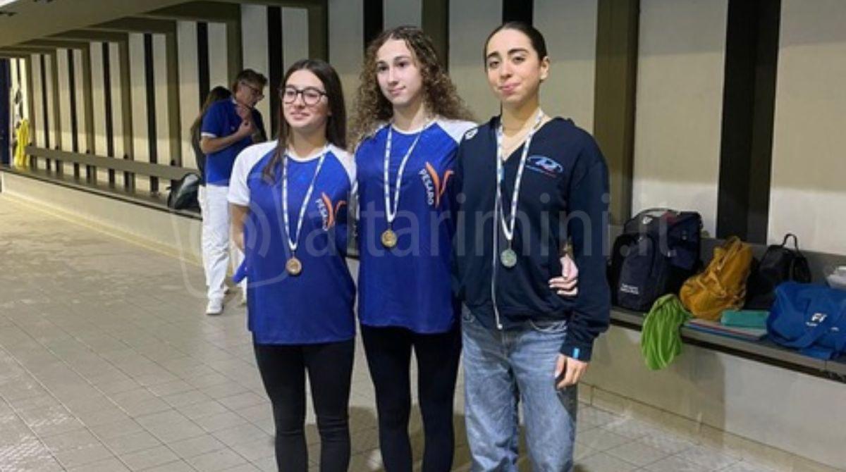 Polisportiva Riccione qualifica tutte le sue atlete del nuoto artistico ai Campionati Italiani - Viola Palmieri con la medaglia d’argento